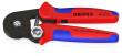 KNIPEX 97 53 14 SB Selbsteinstellende Crimpzange für Aderendhülsen mit Seiteneinführung 180 mm brüniert mit Mehrkomponenten-Hüllen Produktbild img1 S