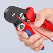 KNIPEX 97 53 14 SB Selbsteinstellende Crimpzange für Aderendhülsen mit Seiteneinführung 180 mm brüniert mit Mehrkomponenten-Hüllen Produktbild img17 S