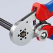 KNIPEX 97 55 04 Selbsteinstellende Crimpzange für Aderendhülsen mit Seiteneinführung 180 mm verchromt mit Mehrkomponenten-Hüllen Produktbild img10 S