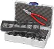 KNIPEX 97 90 05 Crimp-Sortiment für Aderendhülsen 1 x 97 71 180, 9 x Aderendhülsen-Sets 265 mm Produktbild