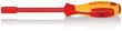 KNIPEX 98 03 07 Steckschlüssel mit Schraubendreher-Griff 237 mm brüniert isoliert mit Mehrkomponenten-Hüllen, VDE-geprüft Produktbild