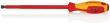 KNIPEX 98 20 10 Schraubendreher für Schlitzschrauben 320 mm brüniert isolierender Mehrkomponenten-Griff, VDE-geprüft Produktbild