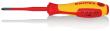 KNIPEX 98 24 01 SLS Schraubendreher (Slim) PlusMinus Phillips® 187 mm brüniert isolierender Mehrkomponenten-Griff, VDE-geprüft Produktbild img1 S