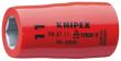 KNIPEX 98 37 11 Steckschlüsseleinsatz für Sechskantschrauben mit Innenvierkant 3/8" 43 mm Produktbild