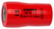 KNIPEX 98 37 15 Steckschlüsseleinsatz für Sechskantschrauben mit Innenvierkant 3/8" 47 mm Produktbild img1 S
