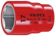 KNIPEX 98 47 16 Steckschlüsseleinsatz für Sechskantschrauben mit Innenvierkant 1/2" 55 mm Produktbild img1 S