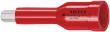 KNIPEX 98 49 06 Steckschlüsseleinsatz für Innensechskantschrauben mit Innenvierkant 1/2" 75 mm Produktbild