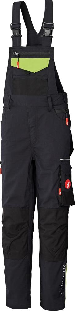 Kids-Latzh. Performance schwarz/lime Gr. 122-128 FORTIS Produktbild img1 L