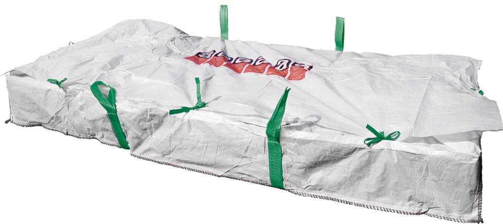 Plattenbag 260x125x30cm, Warndruck Asbest, 1500kg FORTIS Bau Produktbild img1 L