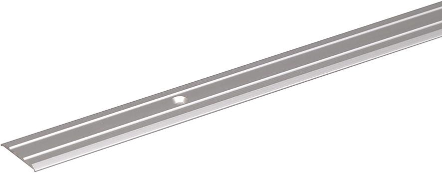 TEPPICH-UEBERGANGSSCHIENE ALU SILBER ELOX. 900MM MIT 2 RILLEN GAH Alberts Produktbild img1 L