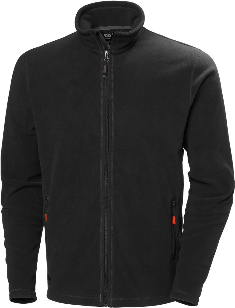 Fleece Jacke Oxford light, schwarz, Gr. S Produktbild img1 L