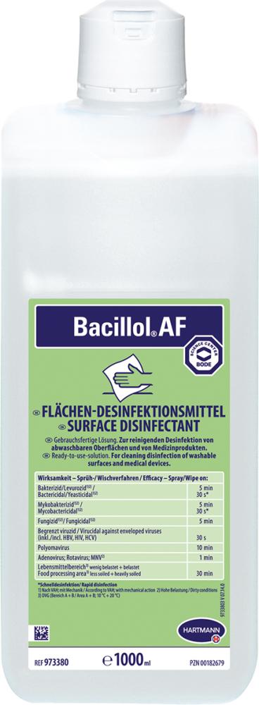 Flächendesinfektion Bacillol AF, 1000ml Produktbild img1 L