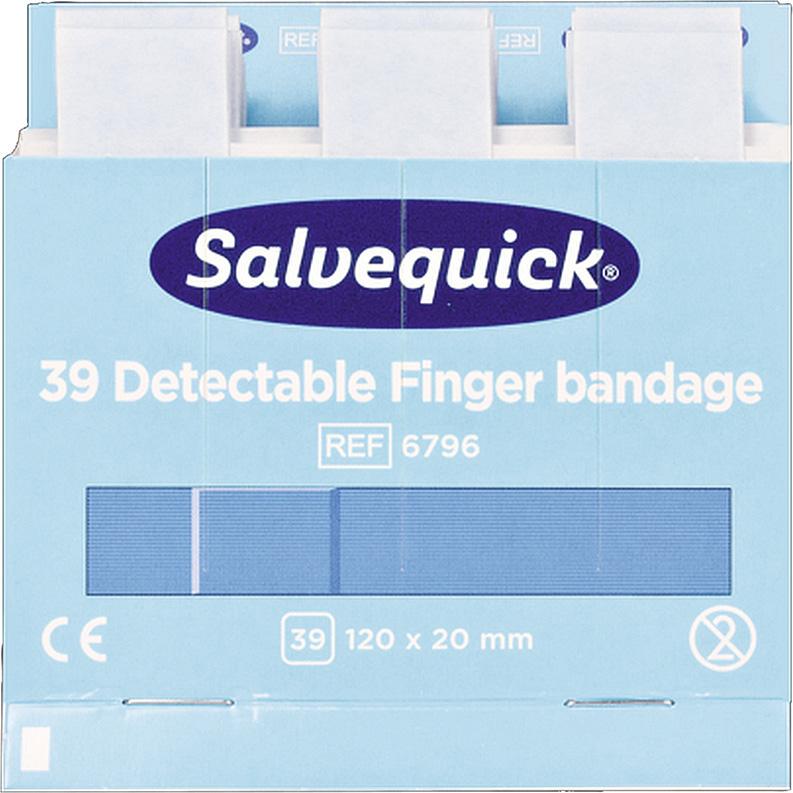 Salvequick Nachfüllp. detektierbar 6x30 Pflaster Produktbild img1 L