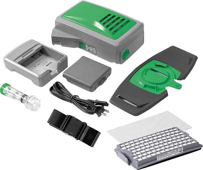 Grundset RPB PX5, Gürtel, Luftmengenmesser, Akku, Ladegerät Set EUUK Produktbild img1 L