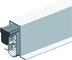 Automit Türbodendichtung Soundproof Omega ohne Montagewellt silber, L928 Produktbild img1 L