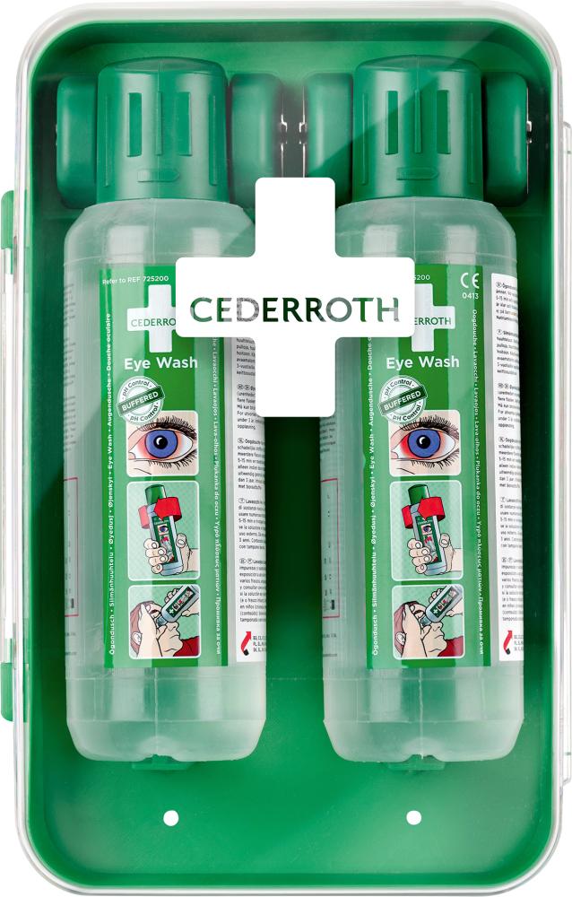 Eye-Wash-Cabinet, 2 x 500ml Produktbild img1 L