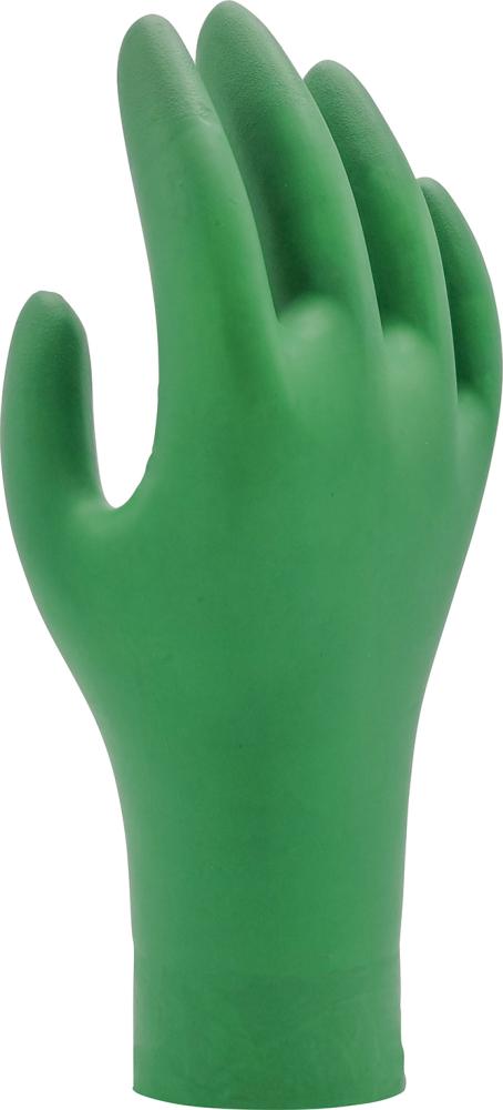 Einweghandschuh 6110PF, Nitril, Gr. L (Pack=100 Stück) Produktbild img1 L