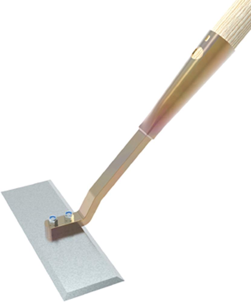 Profi-Rechteckschuffel Breite 15 cm ohne Stiel auswechselbares Messer Produktbild img1 L