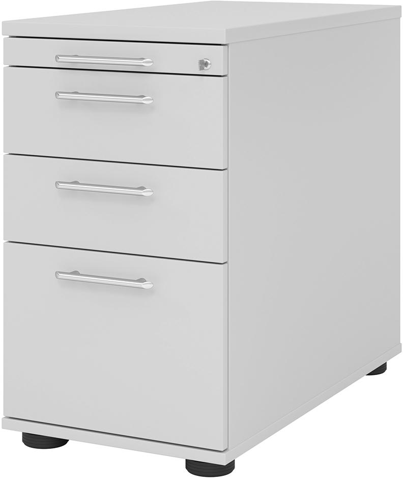 Standcontainer, 2 Schübe, 1 Hängeregisterauszug, RE Kunststoff-Griffe Produktbild img1 L