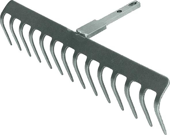 POLET CLICK PRO Gartenrechen 14 Zinken Produktbild img1 L