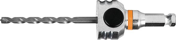 MXqs Aufnahme 6-kant 11mm mit HM Zentr.bohrer L125mm für Beton, Stein, Fliesen Mandrex Produktbild img1 L