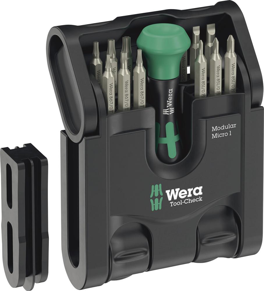 Micro-Schraubendrehersatz 22-teilig Tool-Check Modular Micro 1 Wera Produktbild img1 L