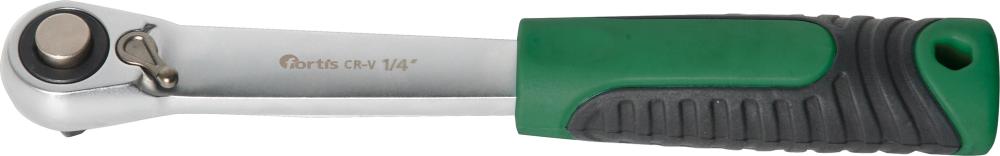 Hebel-Umschaltknarre 1/4" 145mm 90Zähne FORTIS Produktbild img1 L