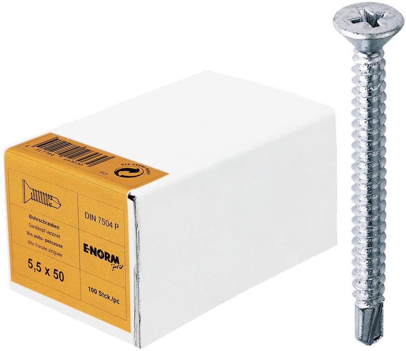 DIN 7504 ST galZn O (alt P)-H 3,9x25 HP E-No E-NORMpro Produktbild img1 L