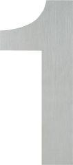 Hausnummer Ziffer 7 Edelstahl Produktbild img1 L