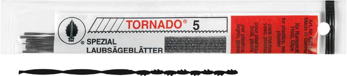 Laubsägebl.Tornado Gr. 1 rundgezahnt Produktbild img1 L