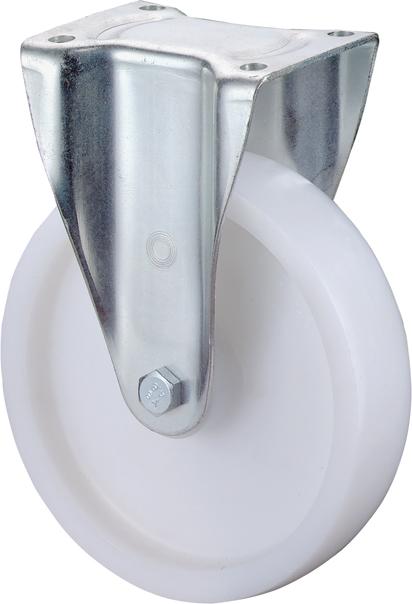 Bockrolle 100mm Lg.R schwer verz Kunstoffrad BS ROLLEN Produktbild img1 L