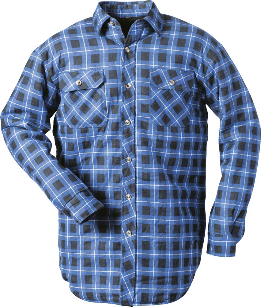 Thermohemd, gefür , Gr. XL, blau-kariert Produktbild img1 L