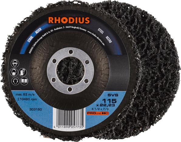 Grobreinigungsscheibe SVS 115 x 22,23mm Rhodius Produktbild img1 L