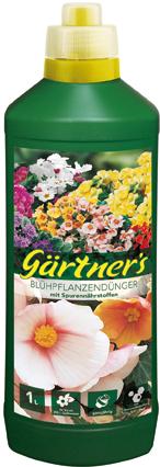Blühpflanzendünger mit Spurenelemente, 1 l Produktbild img1 L