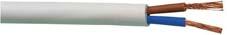 PVC-Schlauchleit. H03VV-F 2x0,75mm2, 25m-Ring, ws Produktbild img1 L