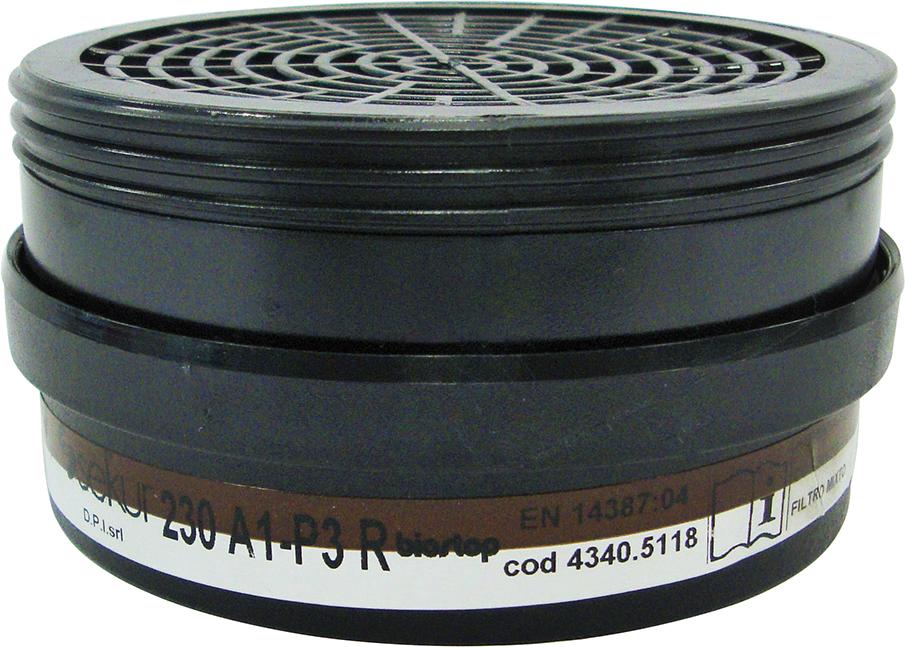 Filter 230, A1-P3R D für Polimask 230 (Pck.a2St) Produktbild img1 L
