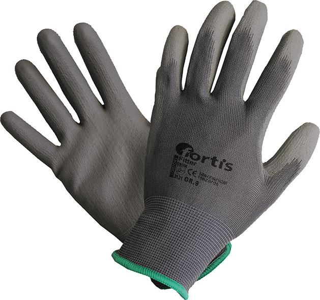 Handschuh Fitter, PU/Nylon, grau, Gr. 7 FORTIS Produktbild img1 L