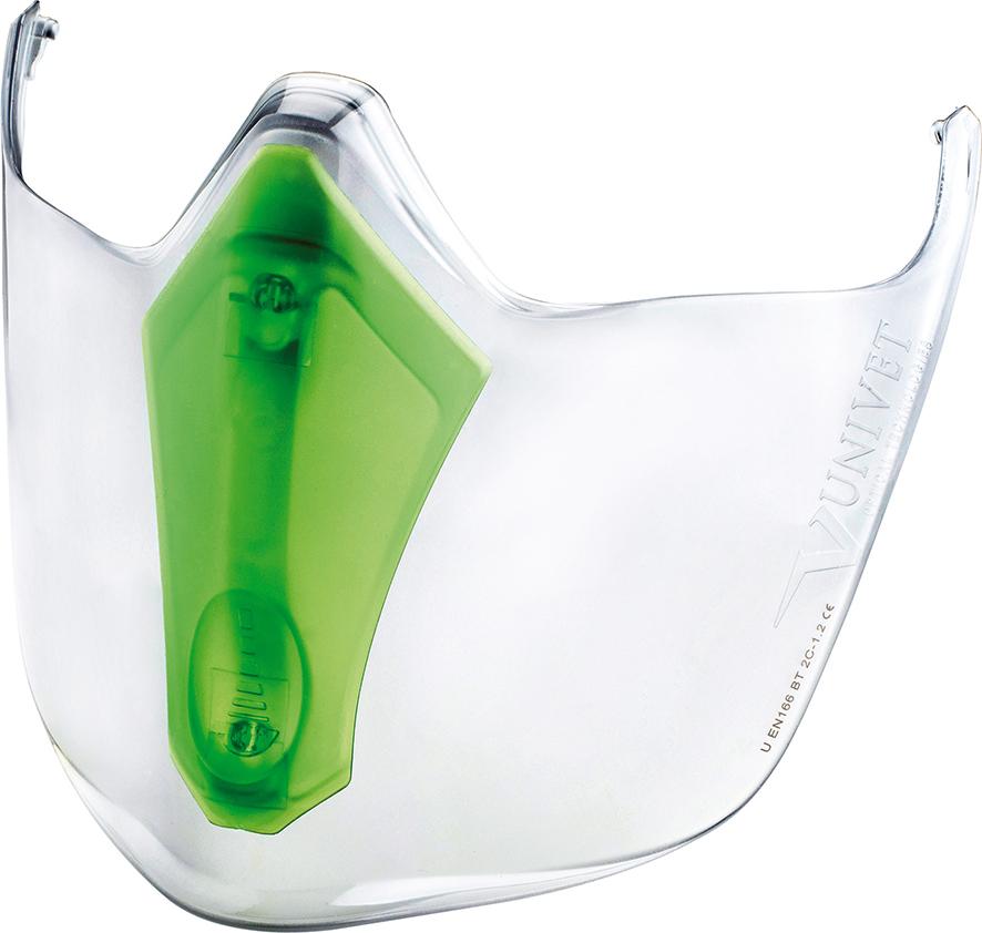 Schutzvisier für Brille 6x3 Belüftung einstellbar Produktbild img1 L