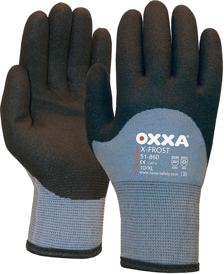 Handschuh Oxxa X-Frost, Gr. 9, grau-schwarz Produktbild img1 L