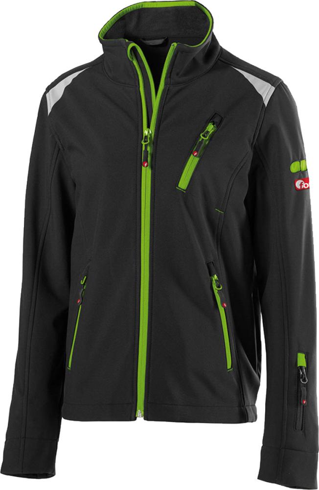FORTIS Kids Jacke 24, schw./limegreen, Gr122-128 Produktbild img1 L