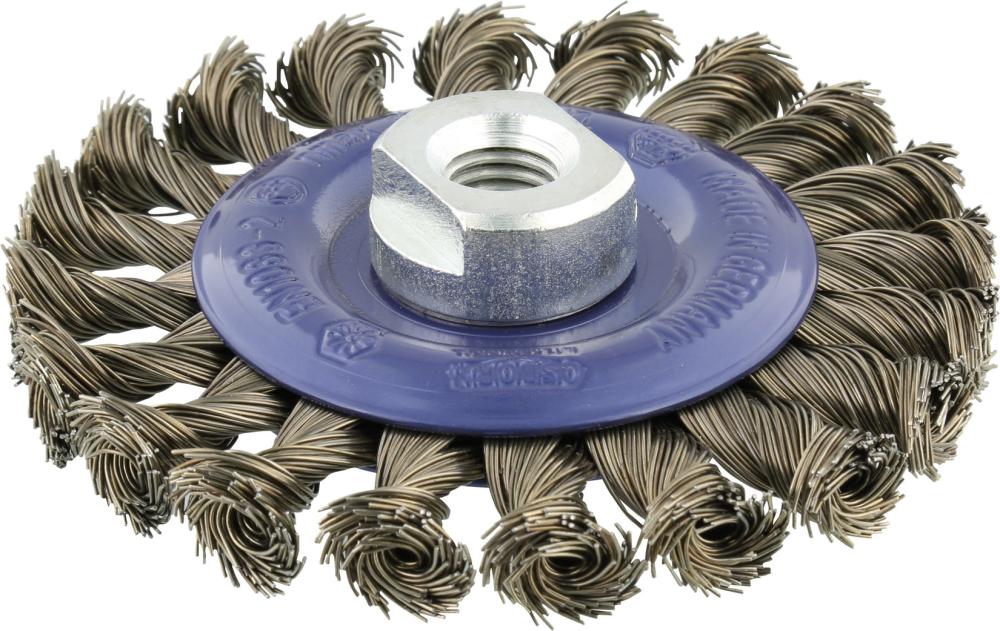 Rundbürste Stahldraht 115x12mm M14x2, gezopft Osborn Produktbild img1 L