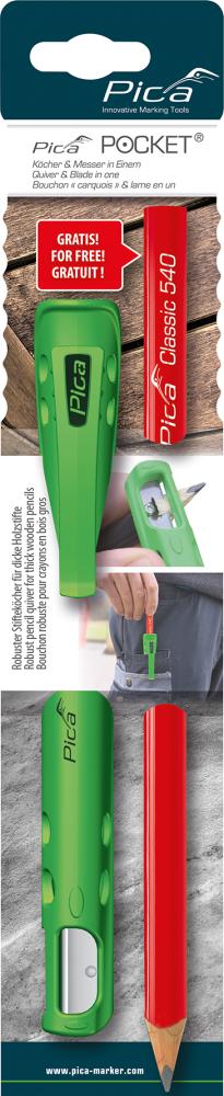 Pica Pocket inkl. 1 Zimmermannstiften Produktbild img1 L