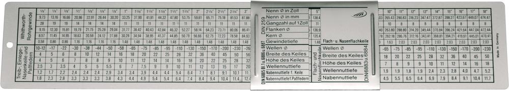 DIN-Gewindeschieber 260x50mm HP Produktbild img1 L