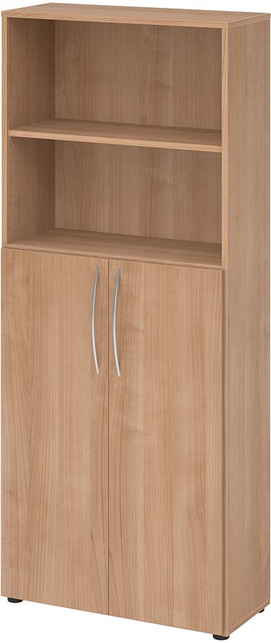Schrank 5 OH Tür unten Nussbaum Produktbild img1 L