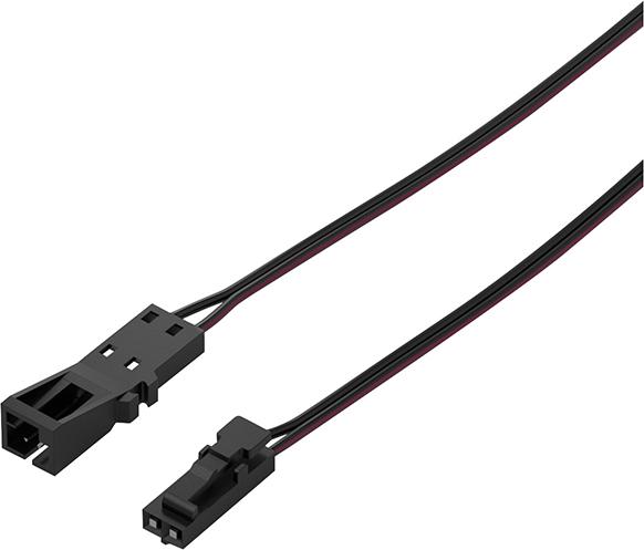 LED Verlängerung M1 12VDC L5000mm, schwarz Produktbild img1 L