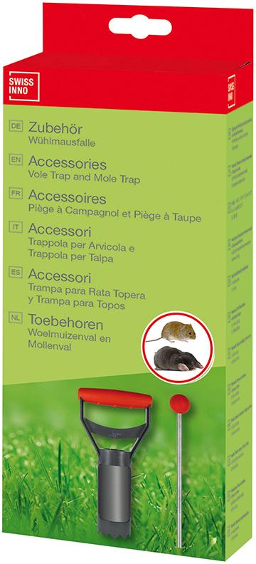 Zubehörset Wühlmausfalle SuperCat Swissinno Solution Produktbild img1 L