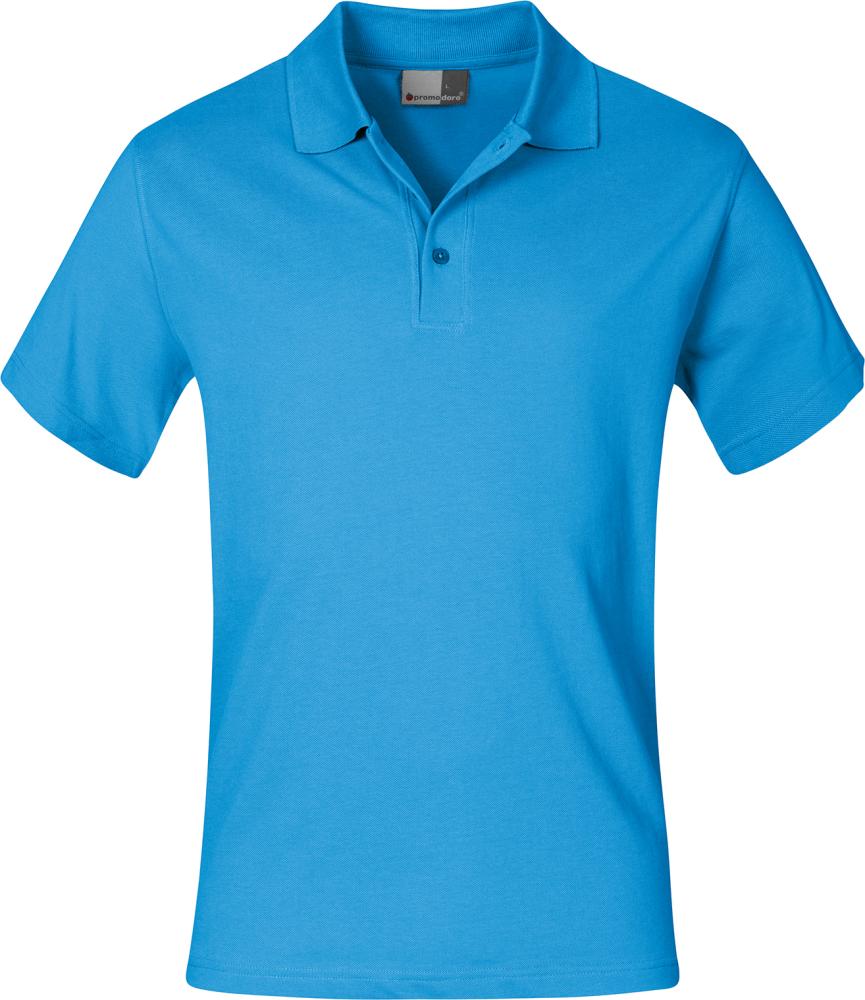 Poloshirt, Gr. XL, turquoise Produktbild img1 L