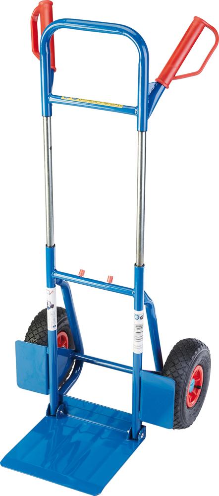 Stahlrohr-Klappkarre 200kg, Luft Produktbild img1 L