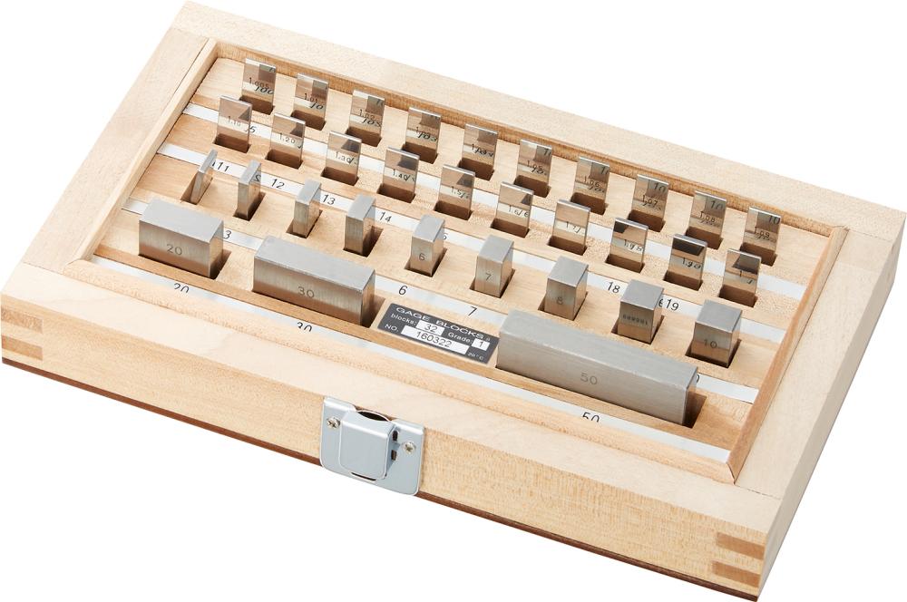 Parallel-Endmaßsatz Stahl 32-teilig Gen.1 FORTIS Produktbild img1 L