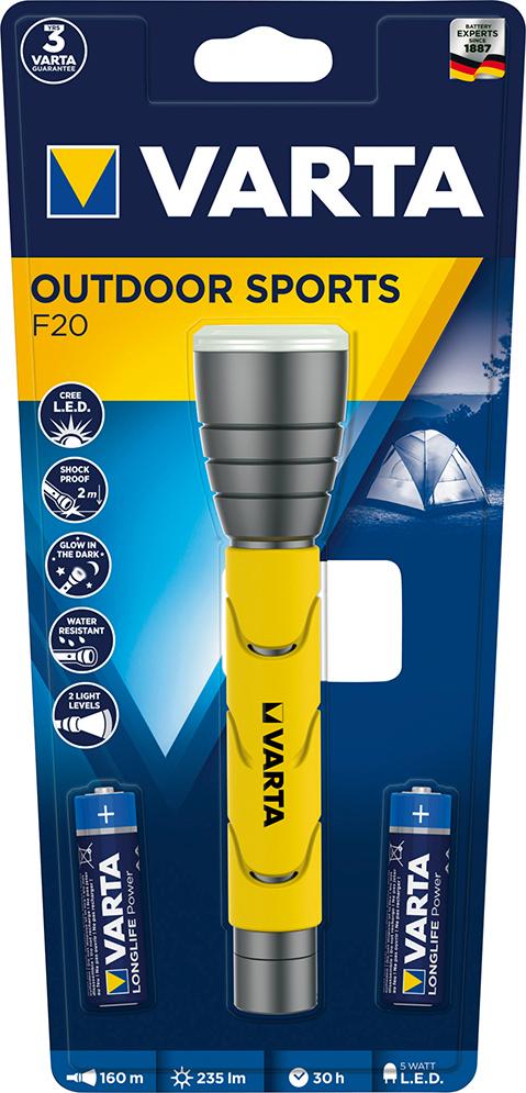 Taschenlampe Outdoor Sports F20 VARTA Produktbild img1 L